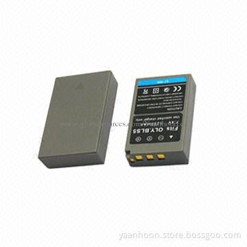 Camera Battery, Fits for Olympus BLS5, Replacement for E-PL2